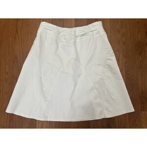 Harve’ Bernard White A-Line Workwear Skirt Women's Size 16 NWT